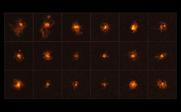 Unexpected Giant Glowing Halos around Distant Quasars Discovered