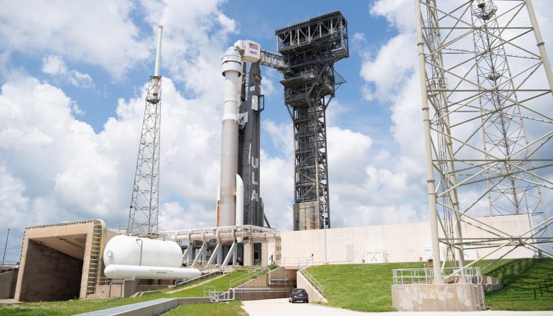 United Launch Alliance Atlas V Rocket With Boeing’s CST-100 Starliner Spacecraft