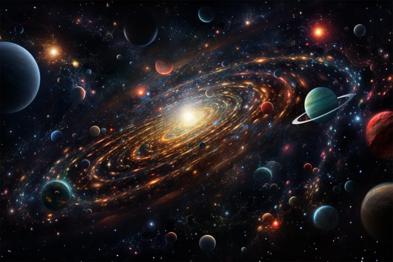 Universe Astronomy Art Concept
