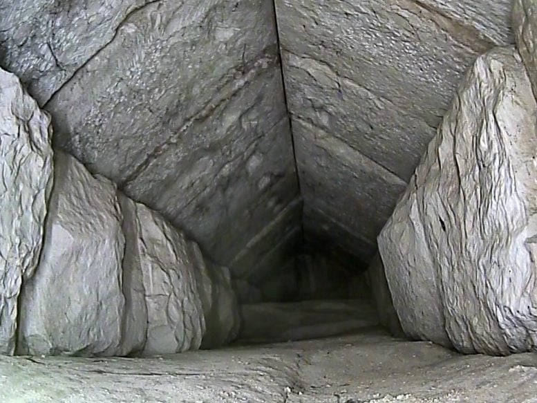 Unknown Chamber Cheops Pyramid of Giza