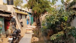 Untreated Wastewater Near Settlements in Hyderabad