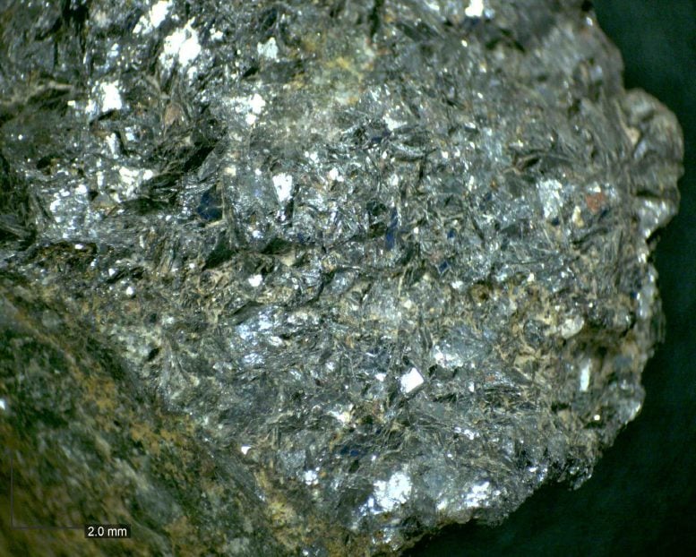 Up Close Shot of Hematite Mineral