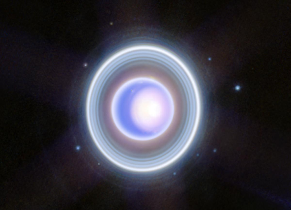 La revolucionaria visión de Webb sobre los anillos ocultos de Urano