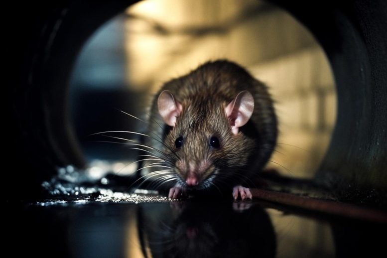 Urban Rodent Rat Drain Pipe