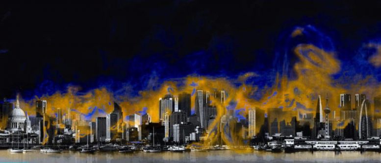Urban Smog Illustration