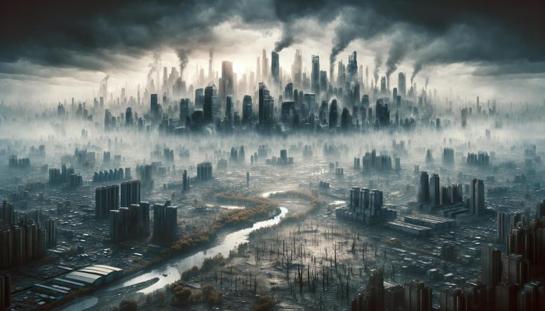 Urbanization Dystopia Pollution