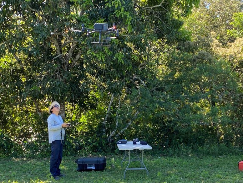 Use of a LiDAR Equipped Drone