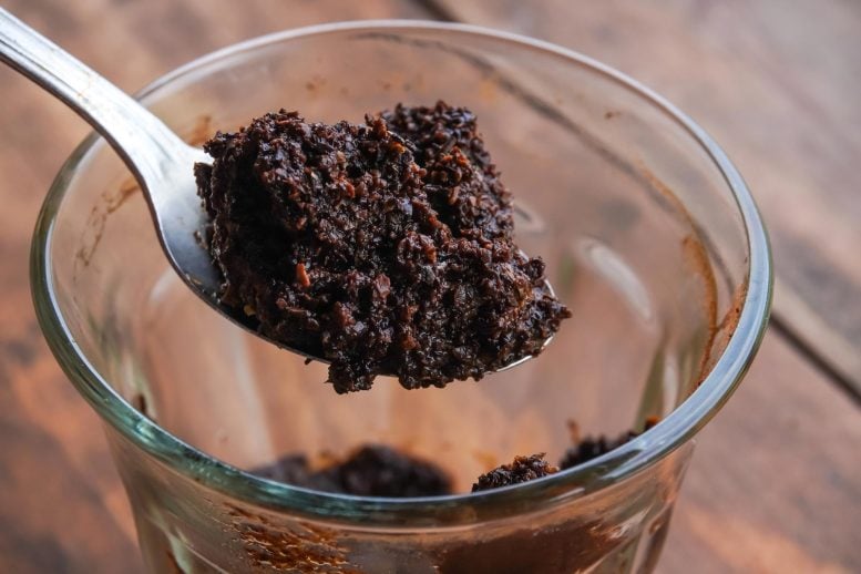 Used Wet Coffee Grounds