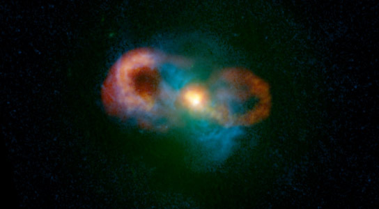 VLA Finds Storm in Teacup Galaxy