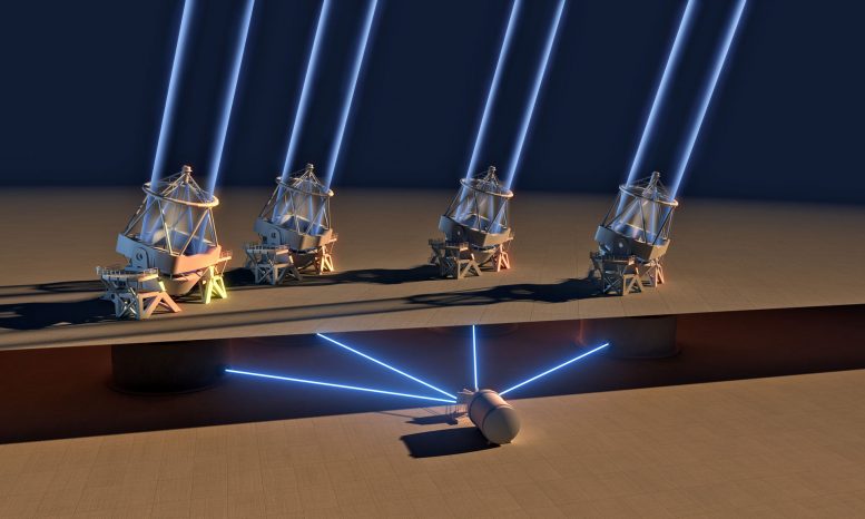 VLT Works as 16-Meter Telescope for First Time