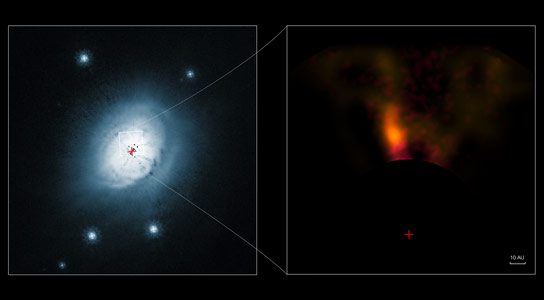 VLT and Hubble Images of the Protoplanet System HD 100546