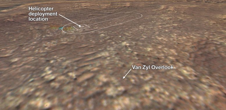 Van Zyl Overlook, Mars