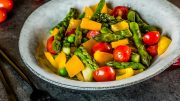 Vegetarian Salad With Asparagus