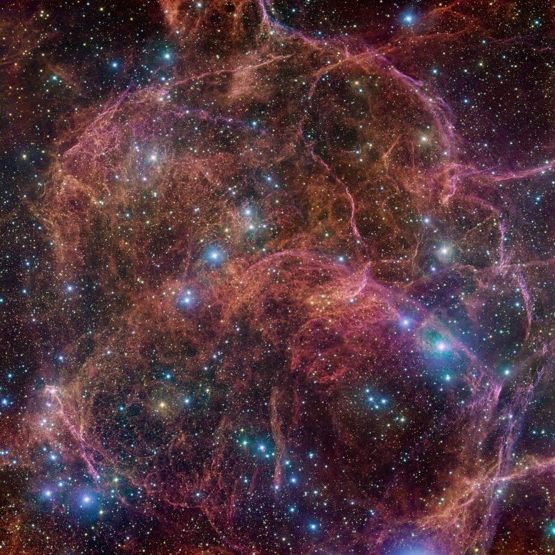 Vela Supernova Remnant VLT Survey Telescope