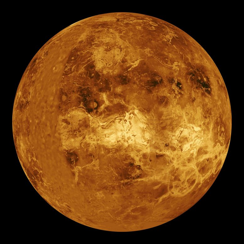Venus Computer Simulated Global View