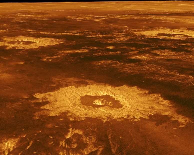 Venus Surface Magellan Spacecraft