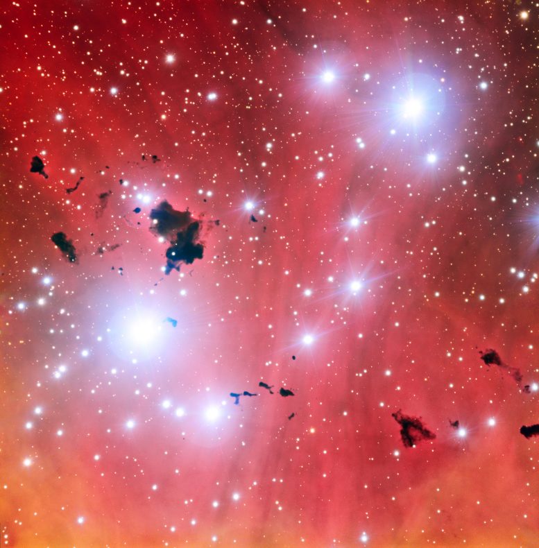 Very Large Telescope Views Stellar Nursery IC 2944