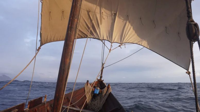 View From a Viking Style Boat