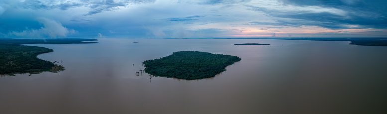 View of Lake Rogaguado
