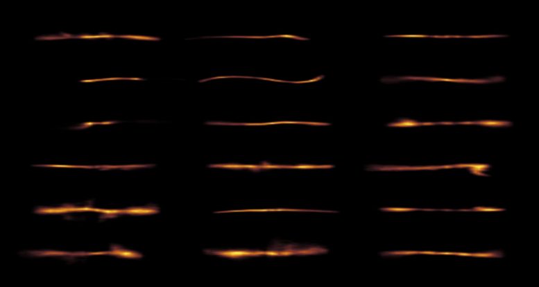 Virtual Stellar Streams With Simulated Distortions