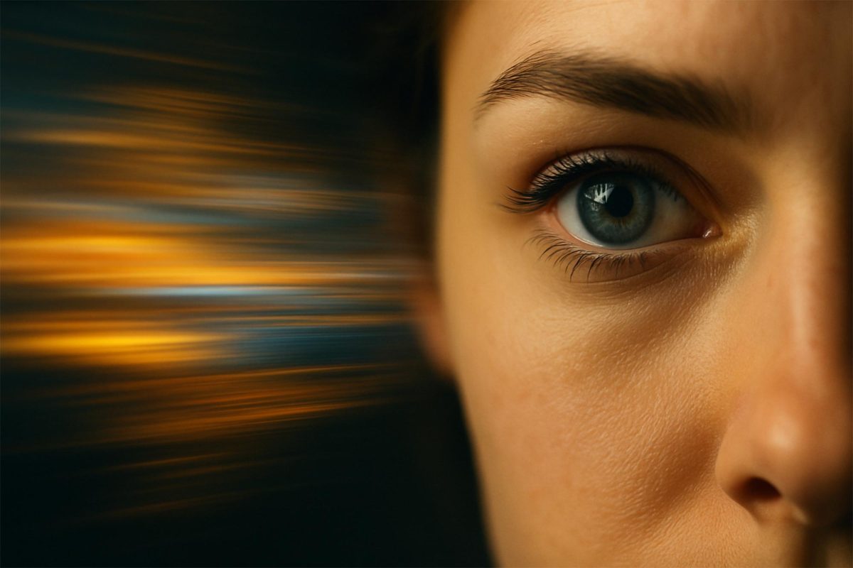 Gone in a Saccade: Why You Can’t See Lightning-Fast Motion