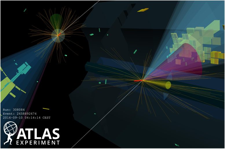 Visulaization of ATLAS Collision