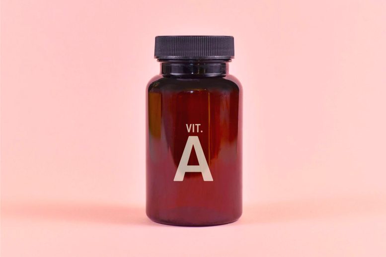 Vitamin A Bottle