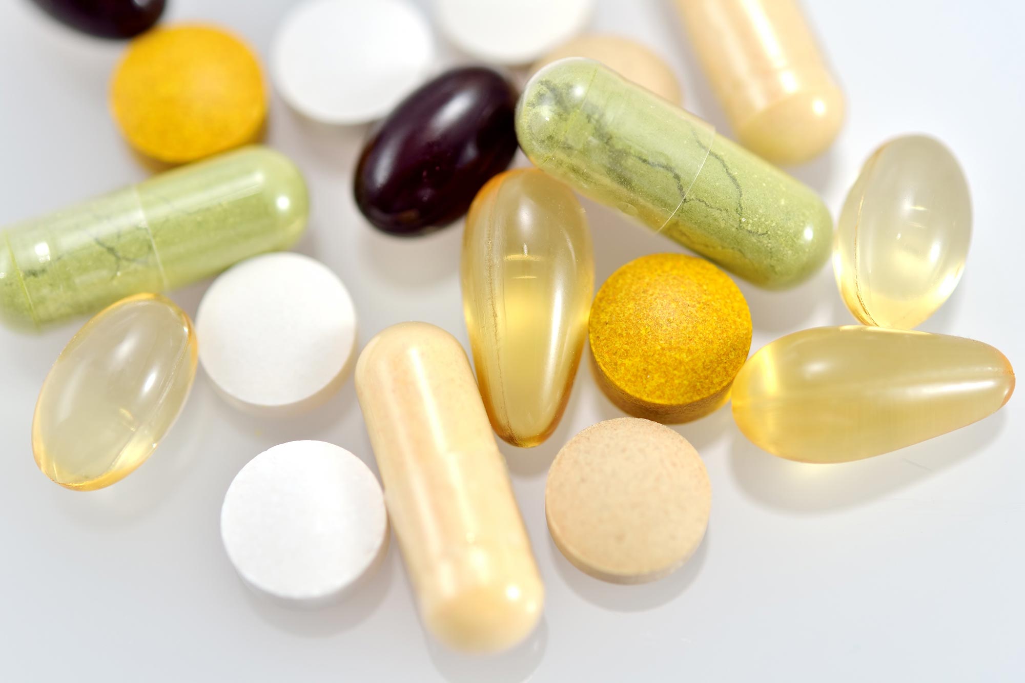 Vitamin Supplement Tablets and Capsules