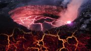 Volcano Lava Cracks