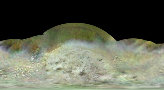 Voyager Maps Neptunes Moon Triton 