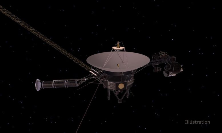 Voyager Spacecraft Illustration
