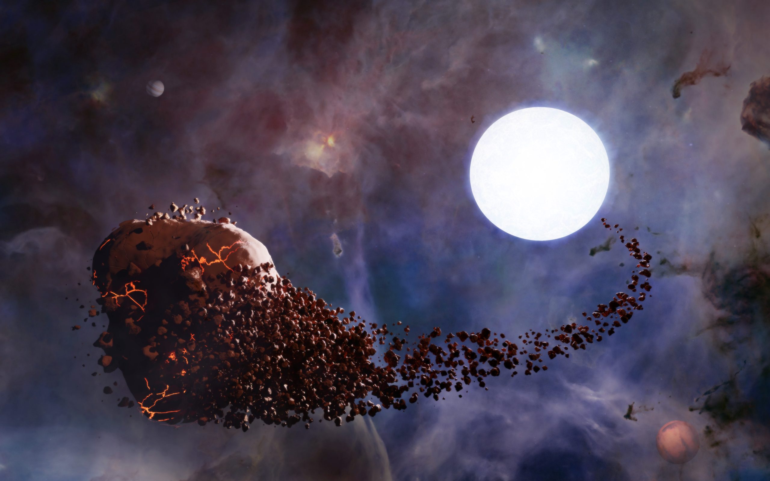Astronomers Witness A White Dwarf Devouring A Planet Astronomers Witness A White Dwarf Devouring A Planet