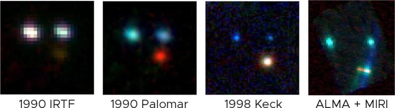 WL 20 Star System IRTF Palomar Keck ALMA MIRI