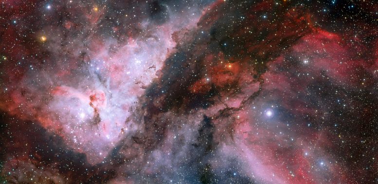 WR 22 and Eta Carinae Regions of Carina Nebula
