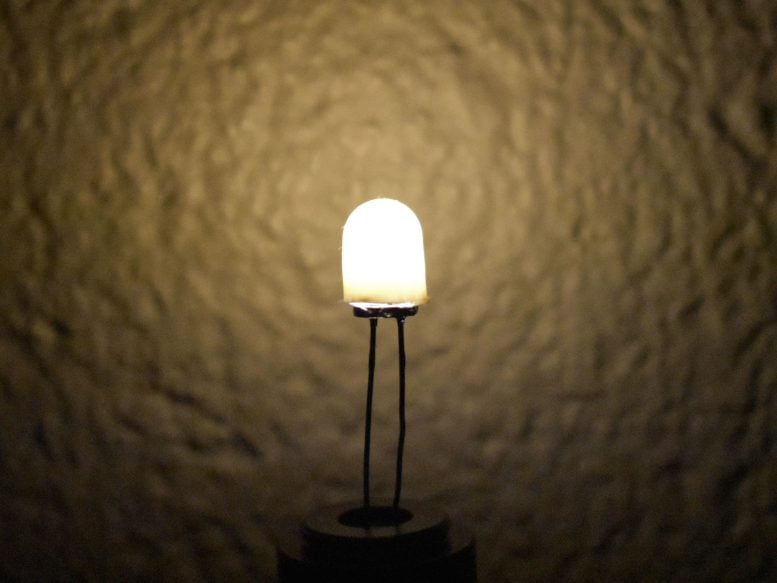 Warm Light LED Prototype