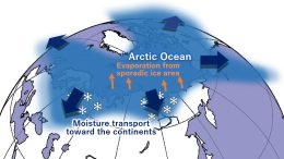 Warming Arctic Increases Snowfall