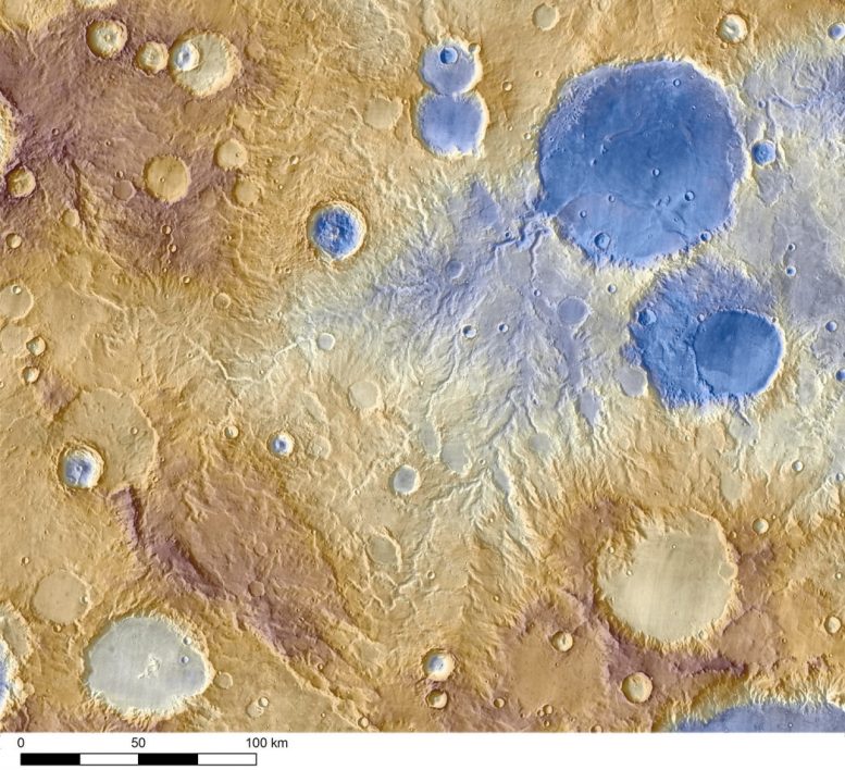 Water Carved Valleys on Mars from Snow or Rain