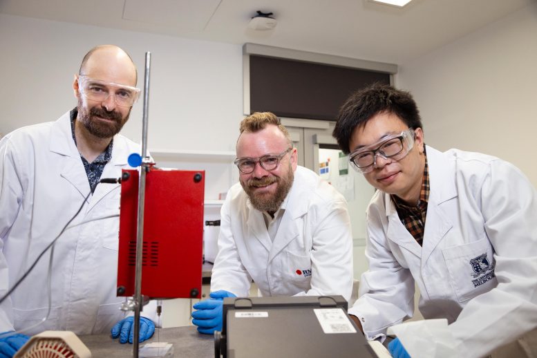 Water Charging Experiment Researchers