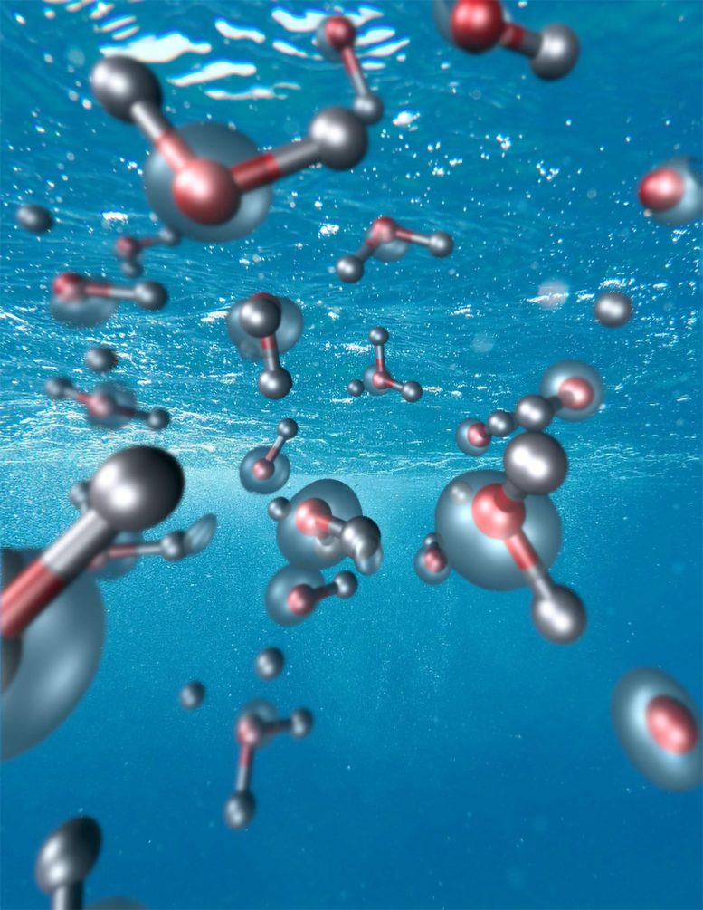 Water Molecules and Electron Density