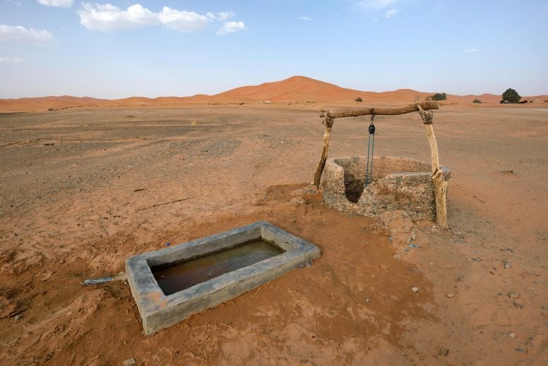 Water Well in Sahara Desert