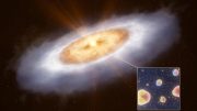 Water in Planet-Forming Disc Around V883 Orionis