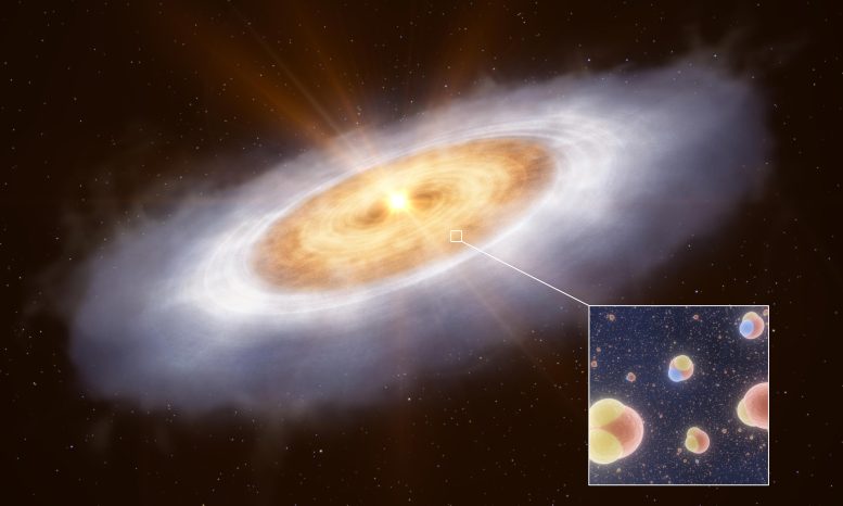 V883 Orionis Çevresindeki Gezegen Oluşturma Diskindeki Su
