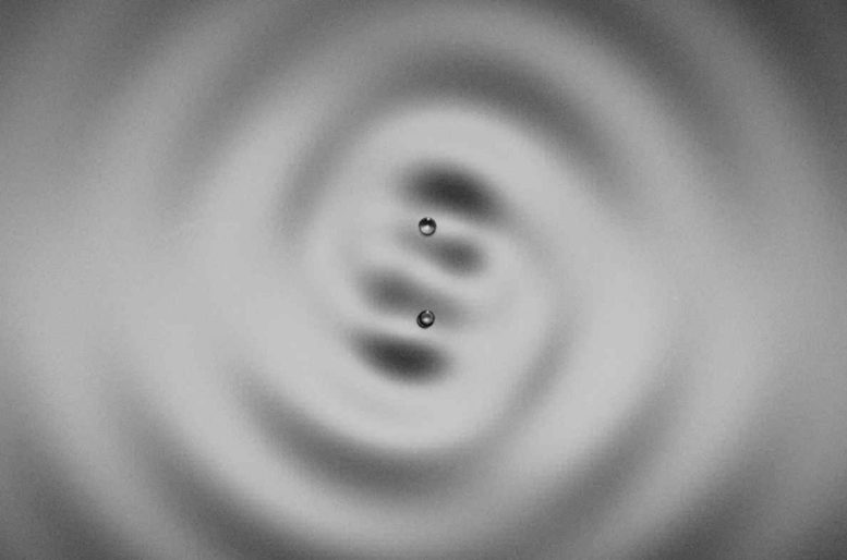Wave-Particle Duality at a Macroscopic Scale