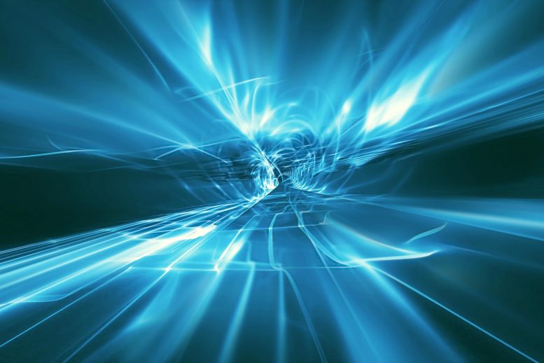 Waves Energy Physics Tunnel Concept Art