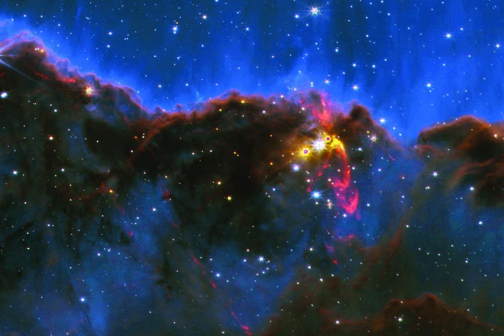 Unveils Previously Shrouded Newborn Stars | Science