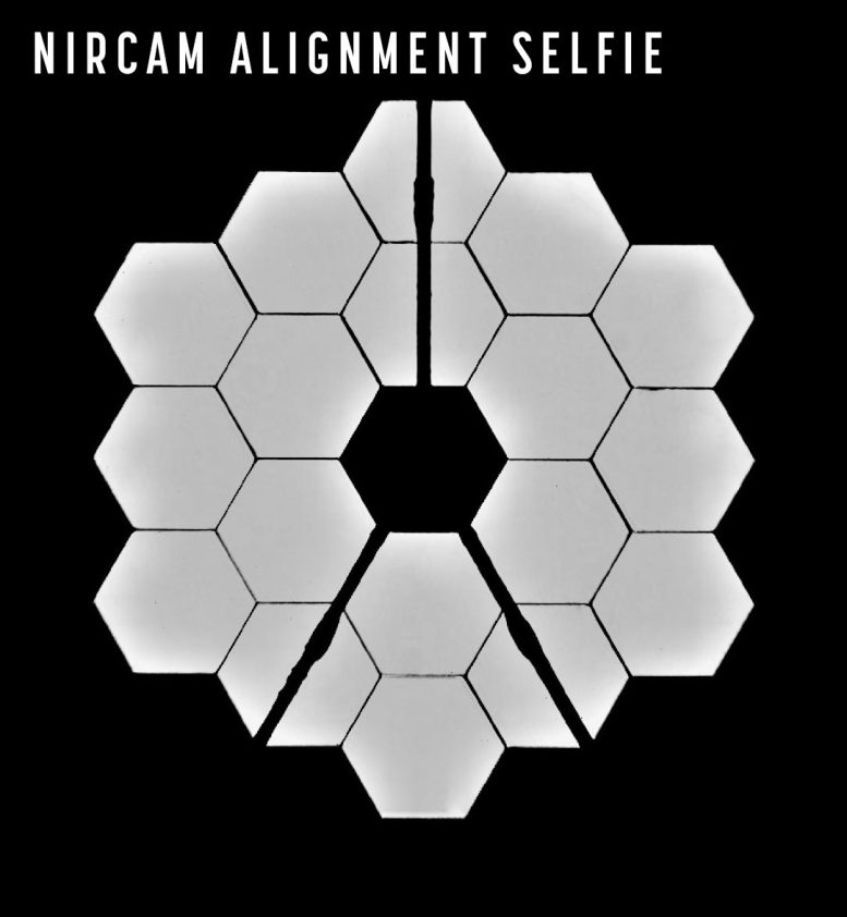 Webb NIRCam Alignment Selfie