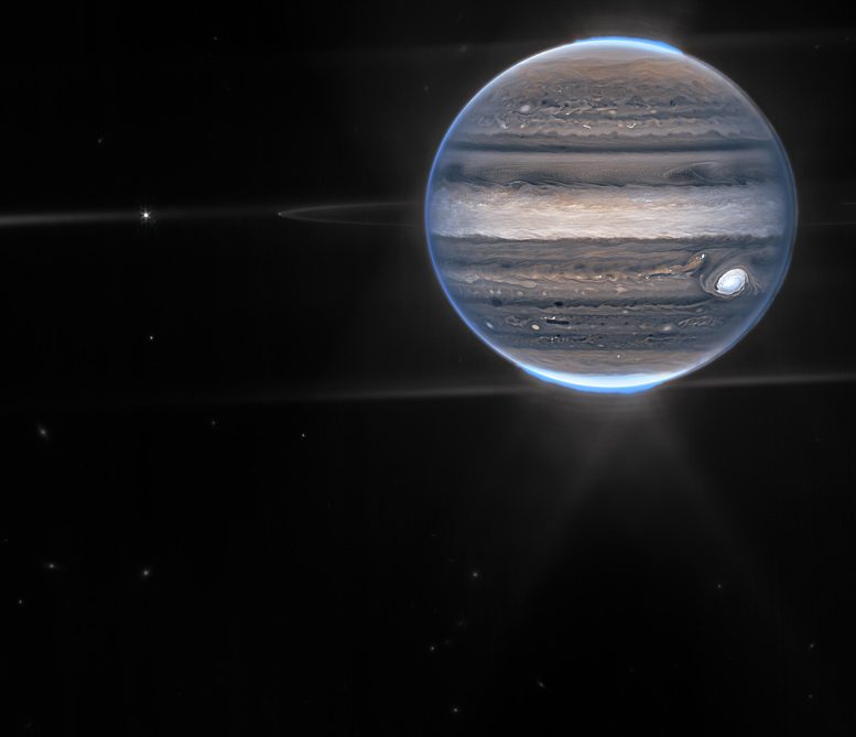 Webb NIRCam Composite Jupiter