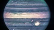 Webb NIRCam Composite Jupiter Three Filters