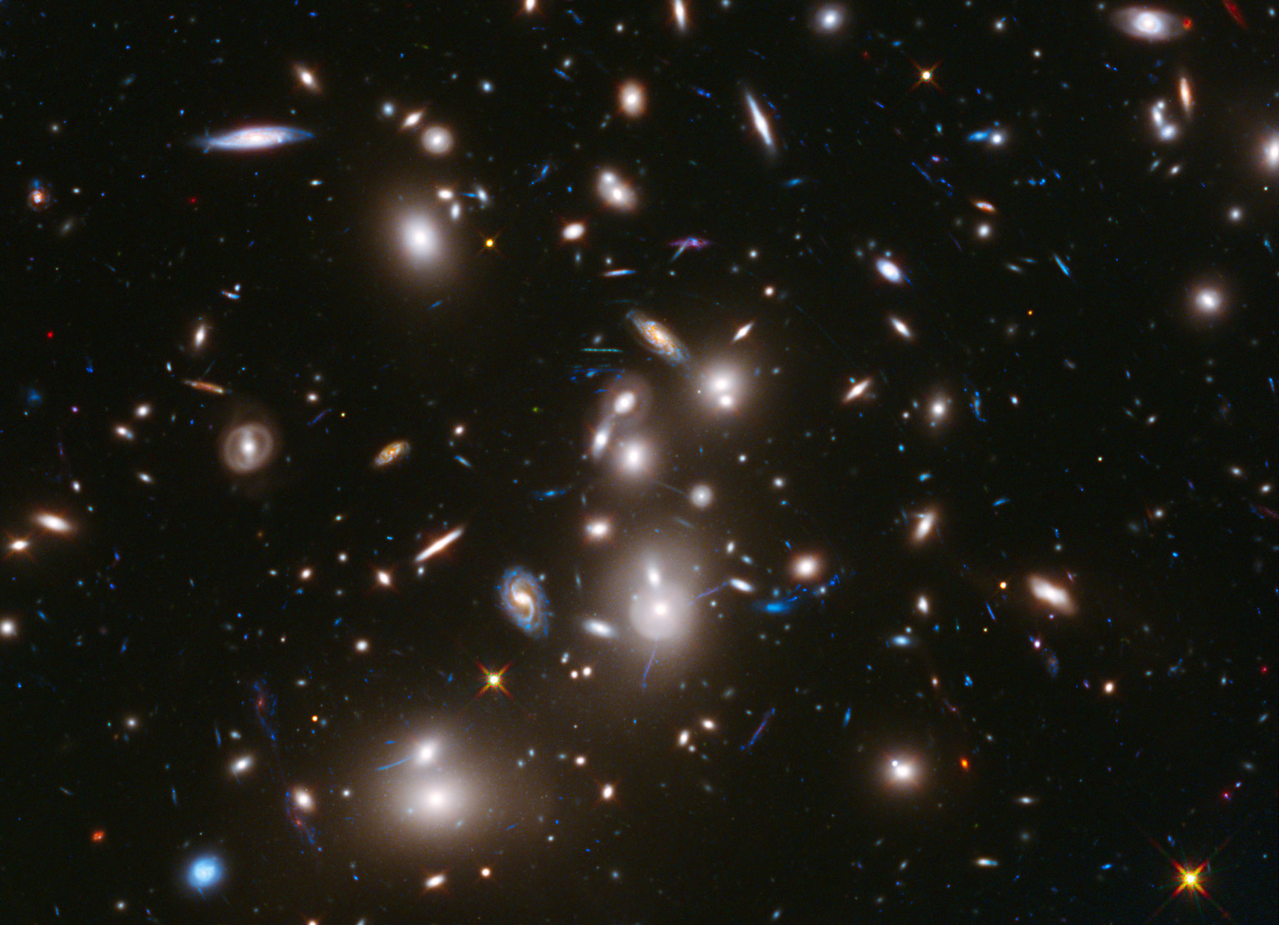 Что больше по размеру вселенная или галактика. Abell 2744. Массивное скопление галактик. Видео показывающее масштаб Вселенной. Dusty Abell.