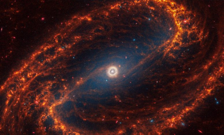 Webb spiral galaxy NGC 1300